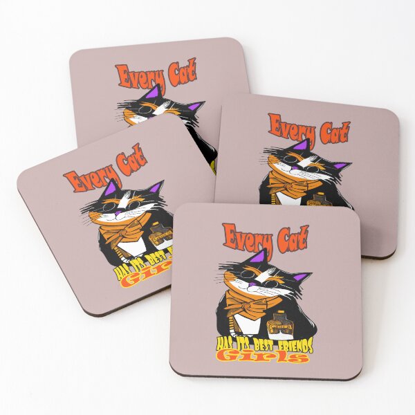 Item preview,  Every Cat Is My Best Friend - EVERY CAT HAS ITS BEST FRIENDS Girls designed and sold by Ramzadeen.