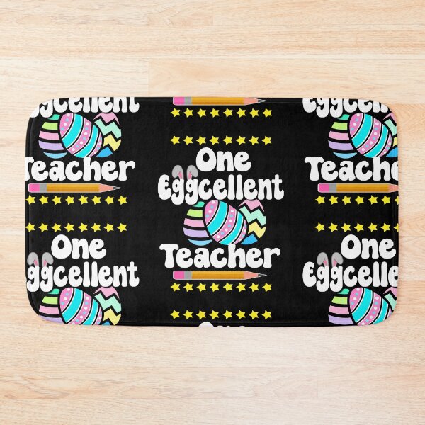 Item preview, One Eggcellent Teacher Happy Easter Egg Bunny Tutor Professor Good Friday designed and sold by FlorenciaBliss.