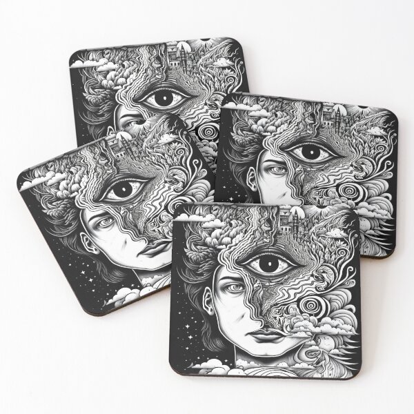 Item preview, Imagination Having Psychedelic Hallucinations designed and sold by mind-melt-er.