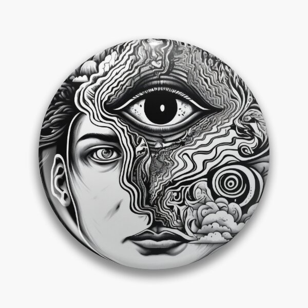 Item preview, Imagination Having Psychedelic Hallucinations designed and sold by mind-melt-er.