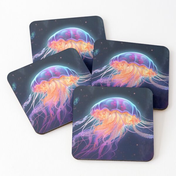 Item preview, Cosmic Jellyfish - Intergalactic Wanderer designed and sold by Digital Artifacts.