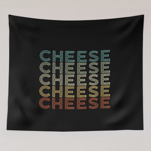 Item preview, Retro Cheese Text (Design D) designed and sold by KMGraphics99.