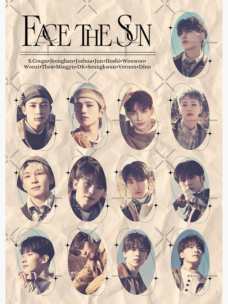 Seventeen Face The Sun Poster