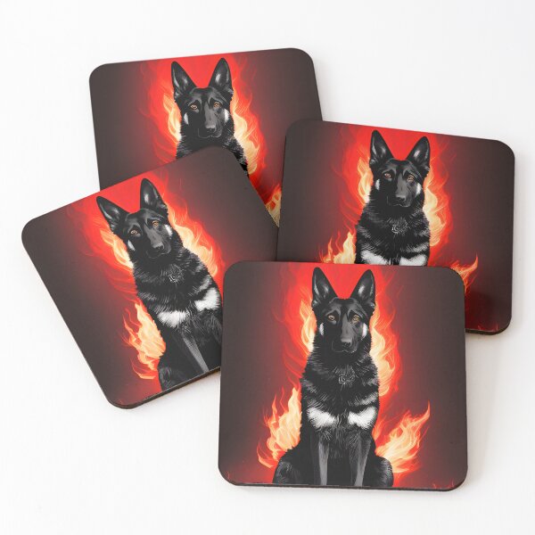 Item preview, German Shepherd Print 1 designed and sold by atangerprints.