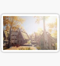 Skyrim Whiterun Print Sticker