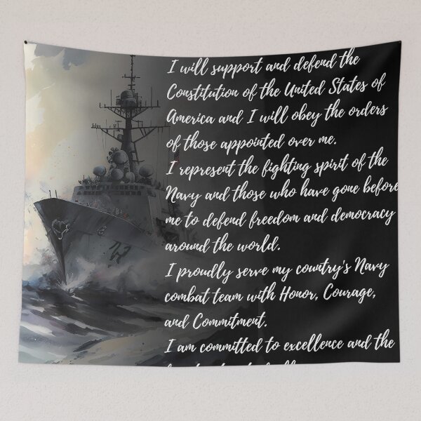 Item preview, Sailors Creed, US Navy, Navy, Navy Poster, US Sailor designed and sold by zhanshi2009.