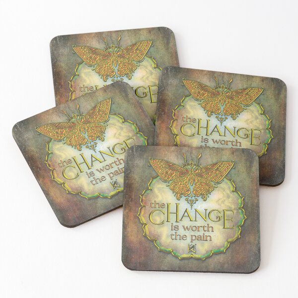 Item preview, The Change Is Worth the Pain Ancient Rustic designed and sold by NorthernBell.