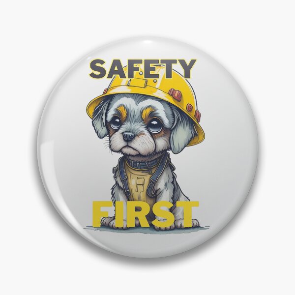 Item preview, hardhat-wearing Dog - Safety first designed and sold by palpadin.