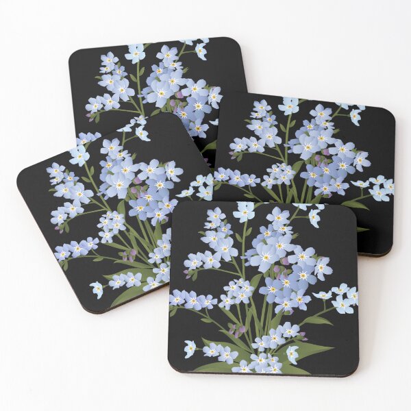 Item preview, Forget Me Not Flower designed and sold by MY HAPPY PLACE .