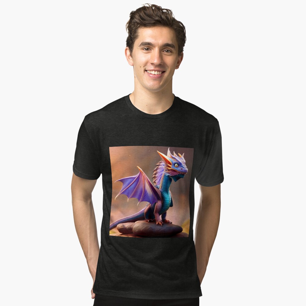 Item preview, Tri-blend T-Shirt designed and sold by dragynrain.