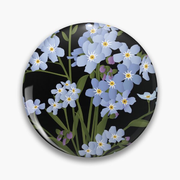 Item preview, Forget Me Not Flower designed and sold by MY HAPPY PLACE .
