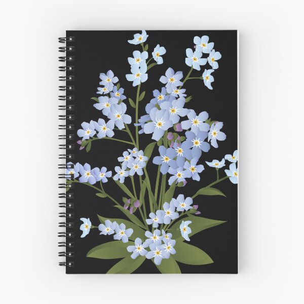 Item preview, Forget Me Not Flower designed and sold by MY HAPPY PLACE .