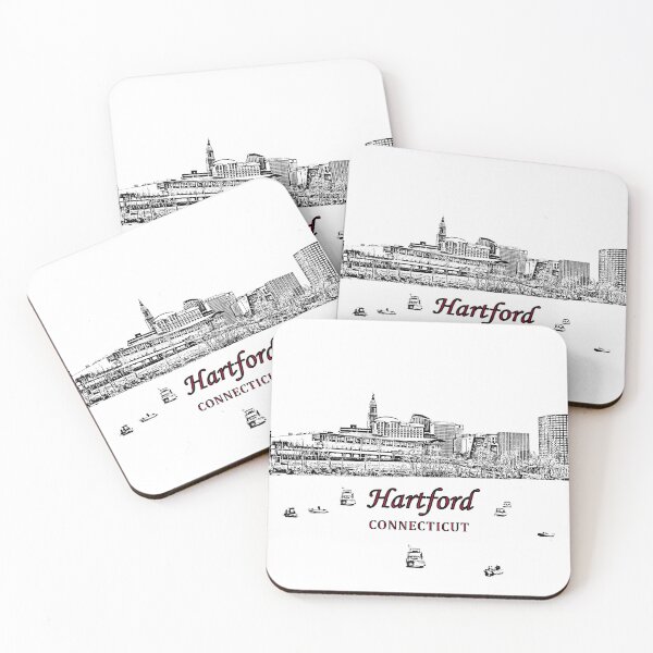 Item preview, Hartford, Connecticut - Beautiful Hartford Skyline & Conecticut River designed and sold by leemcnut.
