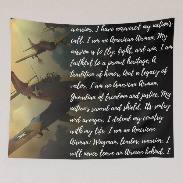 Item preview, Airmans Creed, US Air Force, USAF designed and sold by zhanshi2009.