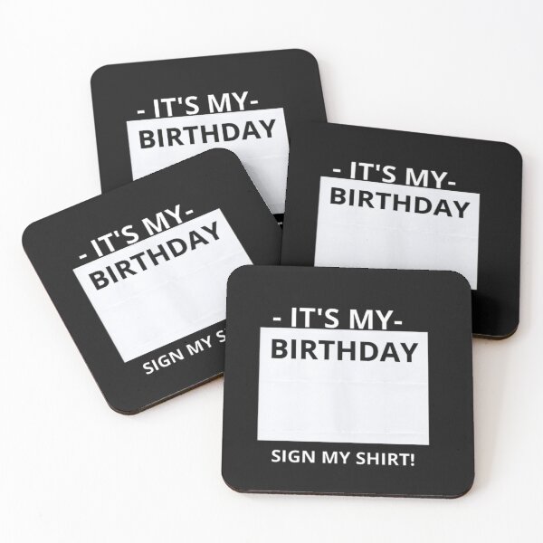 Item preview, FUNNY BIRTHDAY PARTY IT'S MY BIRTHDAY SIGN MY designed and sold by graphicdesigne.