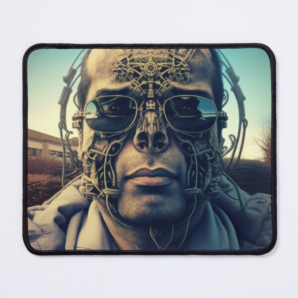 Item preview, man with a mechanical da Vinci style designed and sold by khalid7878.
