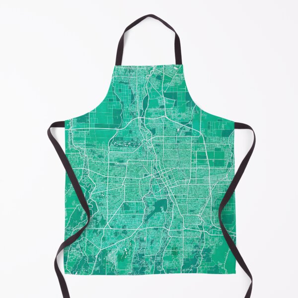 Item preview, Medan City Map of North Sumatra, Indonesia - Watercolor designed and sold by deMAP.