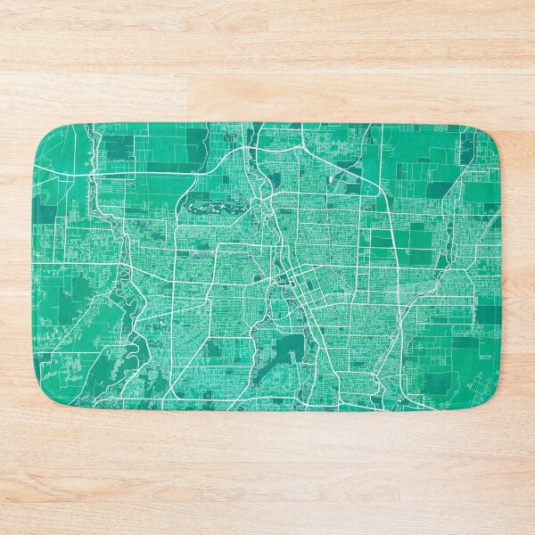 Item preview, Medan City Map of North Sumatra, Indonesia - Watercolor designed and sold by deMAP.