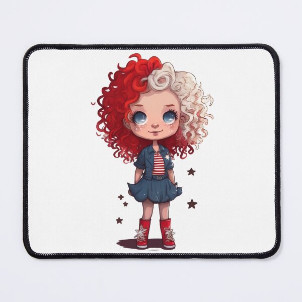 Item preview, Shy cute big eyed girl designed and sold by kyoungwon Woo.