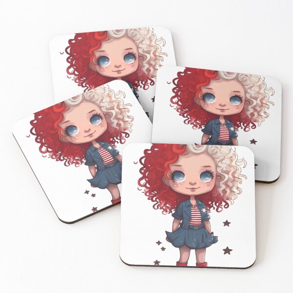 Item preview, Shy cute big eyed girl designed and sold by kyoungwon Woo.