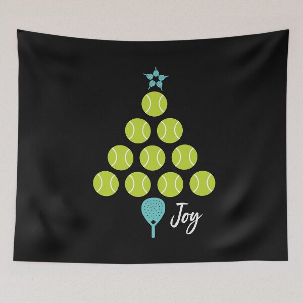 Item preview, Padel Christmas Tree Joy designed and sold by whyitsme.