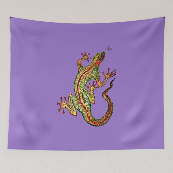 Item preview, Hungry Lizard  designed and sold by Doodle Mind Journeys.