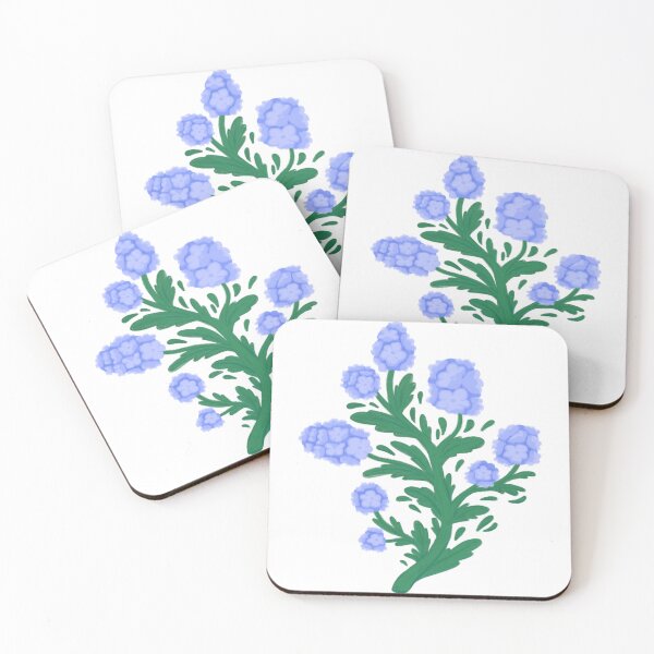 Item preview, Blue flowers designed and sold by IcyBubblegum.