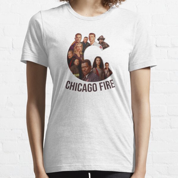 Chicago fire characters cast poster logo Essential T-Shirt