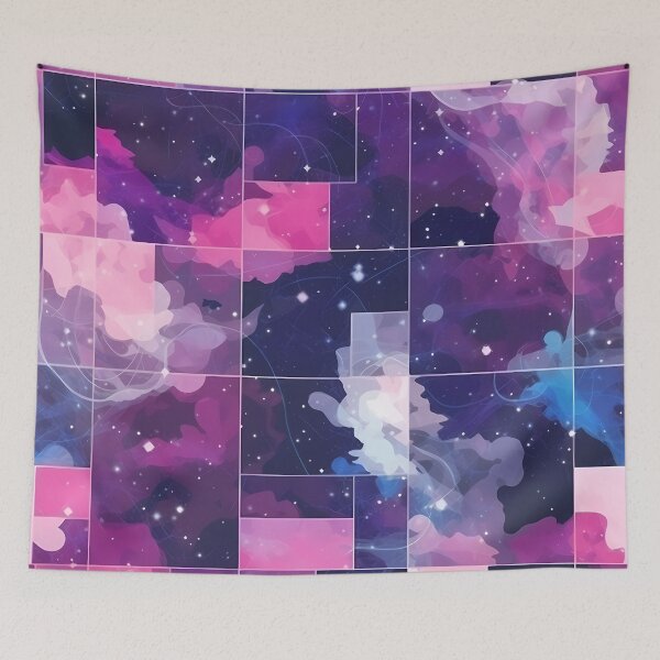 Item preview, Boundless Cosmos - Infinite Nebula Seamless Pattern designed and sold by nelloryn.