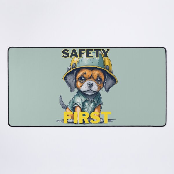 Item preview, hardhat-wearing Dog - Safety first designed and sold by palpadin.