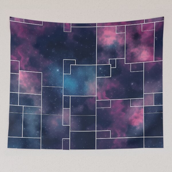 Item preview, Endless Immensity - Infinite Nebula Seamless Pattern designed and sold by nelloryn.