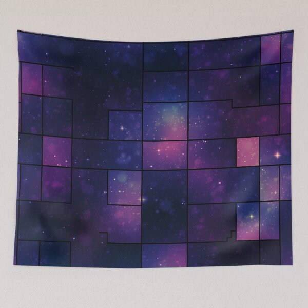 Item preview, Perpetual Cosmos - Infinite Nebula Seamless Pattern designed and sold by nelloryn.