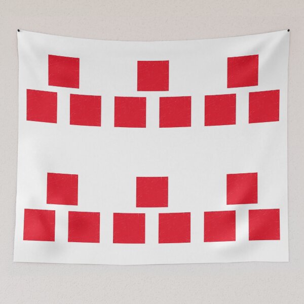 Item preview, Three Red Squares designed and sold by Symbologee.