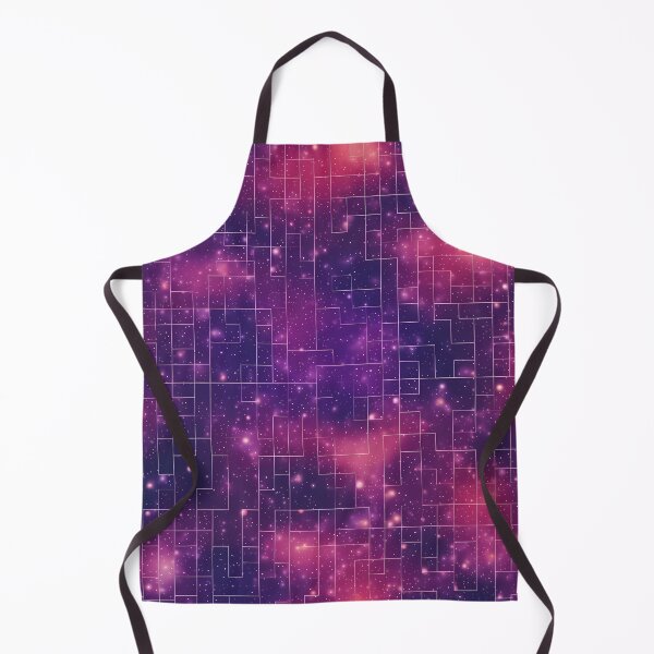 Item preview, Violet Stars - Infinite Nebula Seamless Pattern designed and sold by nelloryn.