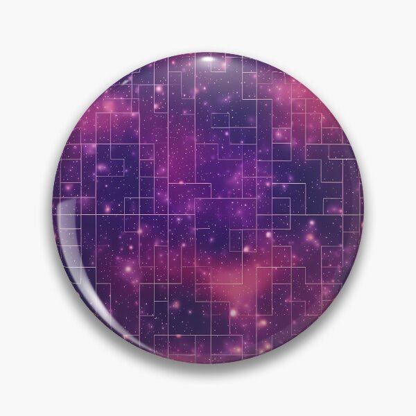 Item preview, Violet Stars - Infinite Nebula Seamless Pattern designed and sold by nelloryn.