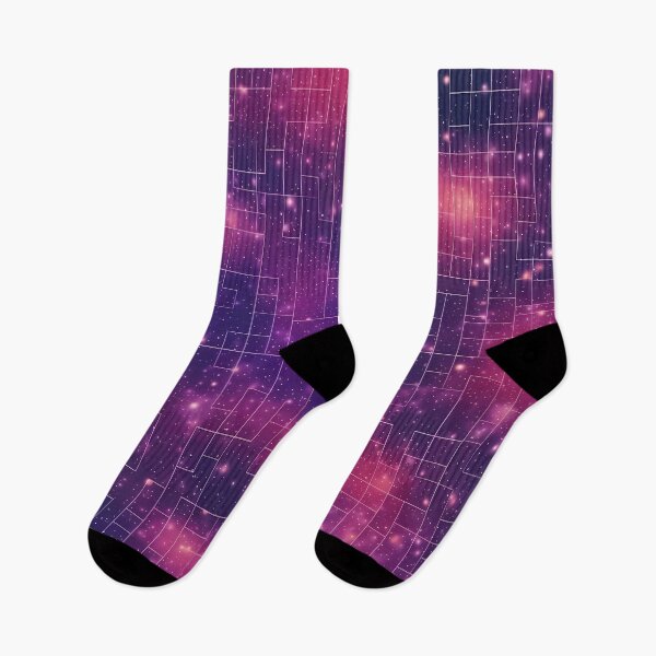 Item preview, Violet Stars - Infinite Nebula Seamless Pattern designed and sold by nelloryn.