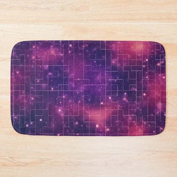 Item preview, Violet Stars - Infinite Nebula Seamless Pattern designed and sold by nelloryn.