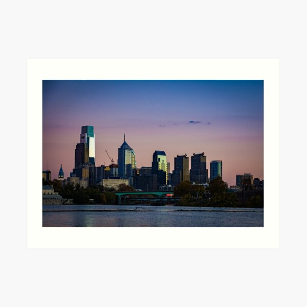 Philadelphia Skyline Art Print