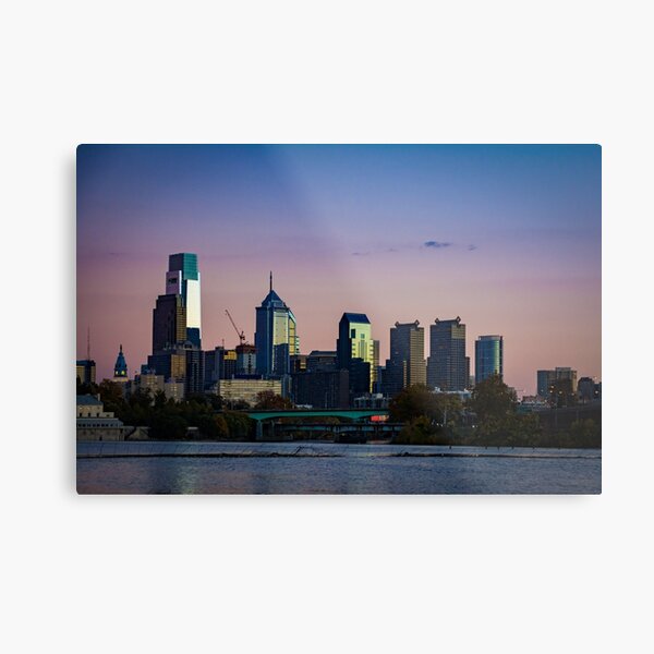 Philadelphia Skyline Metal Print