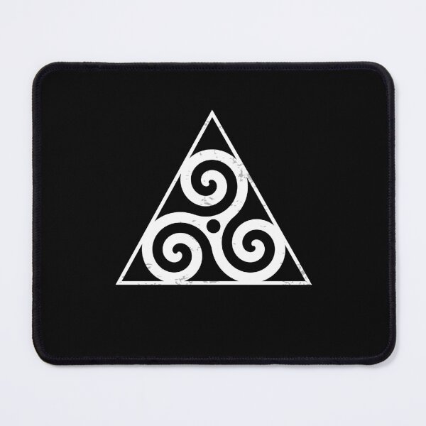 Item preview, ESSENTIAL TRISKELION TRIPLE CELTIC SPIRAL designed and sold by Madjack Tees Kiwi SuperStore.