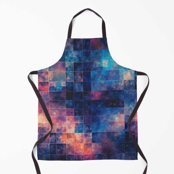 Item preview, Blue Space Fractal - Infinite Nebula Seamless Pattern designed and sold by nelloryn.