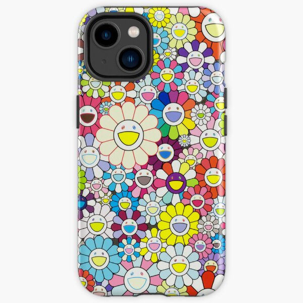 Fleurs colorées Coque antichoc iPhone