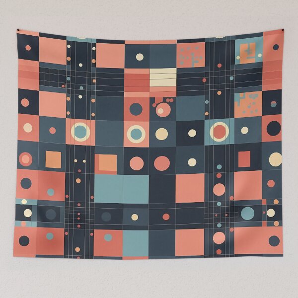 Item preview, Multidimensional colorful expanse - Abstract Universe Seamless Pattern designed and sold by nelloryn.