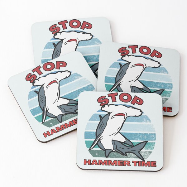 Item preview, Stop HammerTime Hammerhead Shark designed and sold by FlakeyBiscuit3.