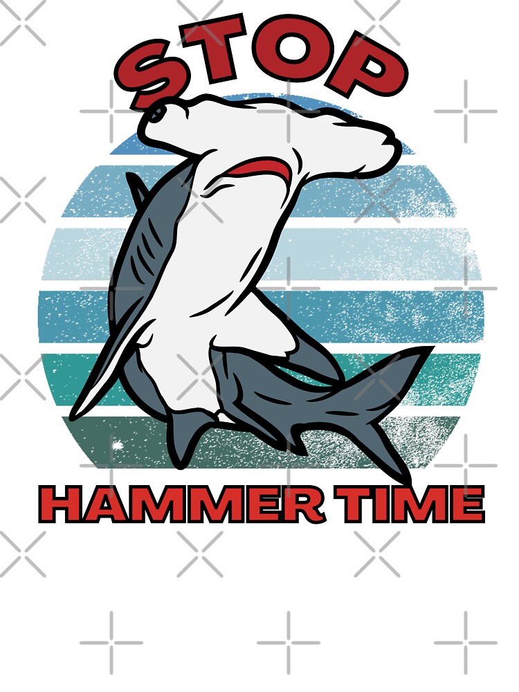 Stop HammerTime Hammerhead Shark | Kids T-Shirt