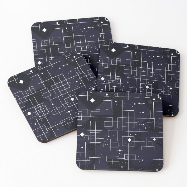 Item preview, Vibrant abstract omniverse - Abstract Universe Seamless Pattern designed and sold by nelloryn.