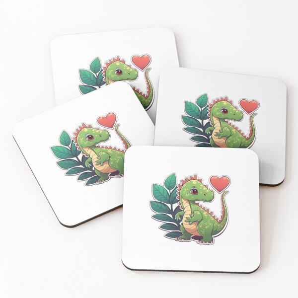 Item preview, Cartoon Style Dinosaur Sticker designed and sold by HandCraftedArt.