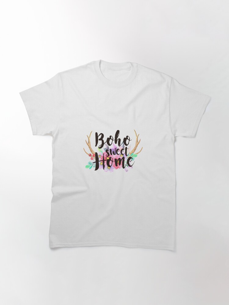 Vista alternativa de Camiseta clásica Boho sweet Home