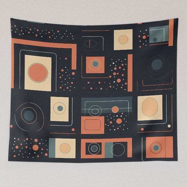 Item preview, Colorful unending universe - Abstract Universe Seamless Pattern designed and sold by nelloryn.