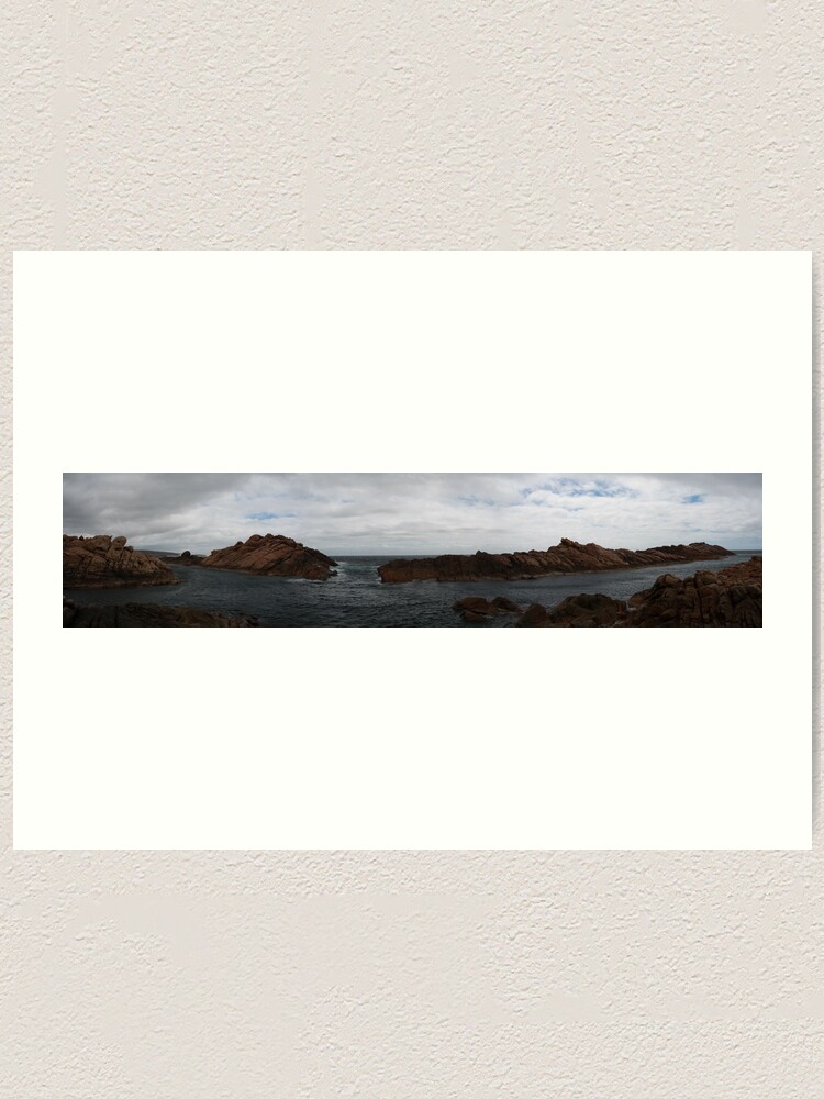 Alternate view of Canal Rocks panorama Art Print